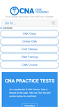Mobile Screenshot of cnafreetraining.com